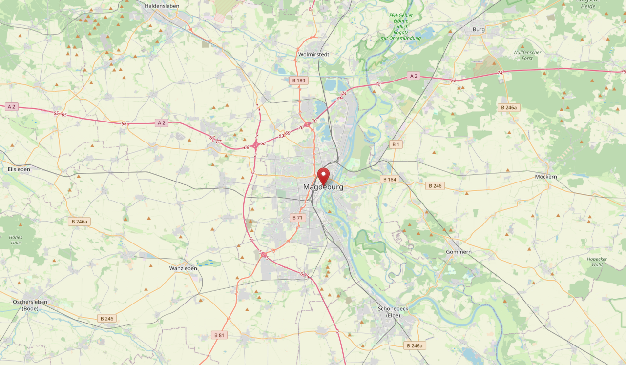 Einsatzgebiet Magdeburg